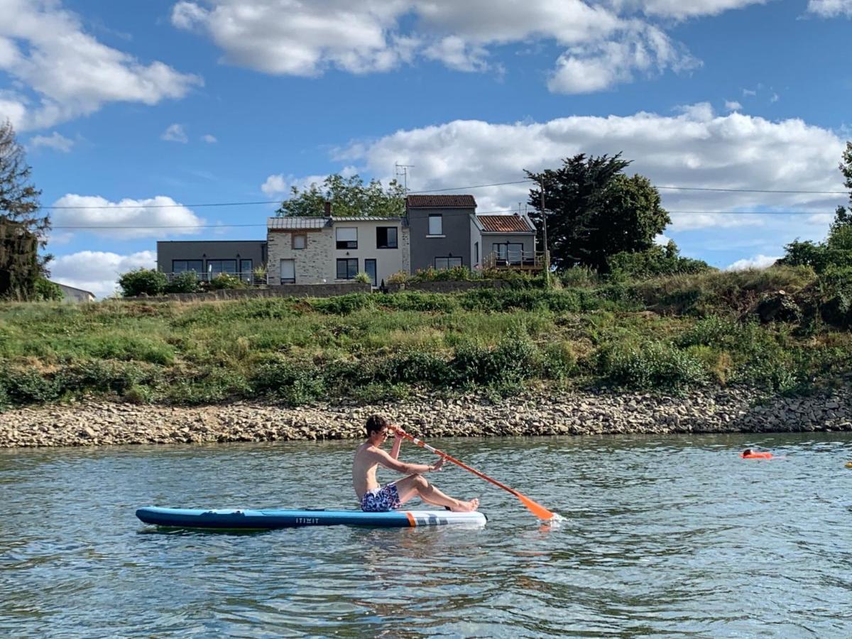 Maisons Au Bord De La Loire - Maison Paradis & Maison Bonheur Au 248 Riverside Le Fosse-Neuf Eksteriør billede