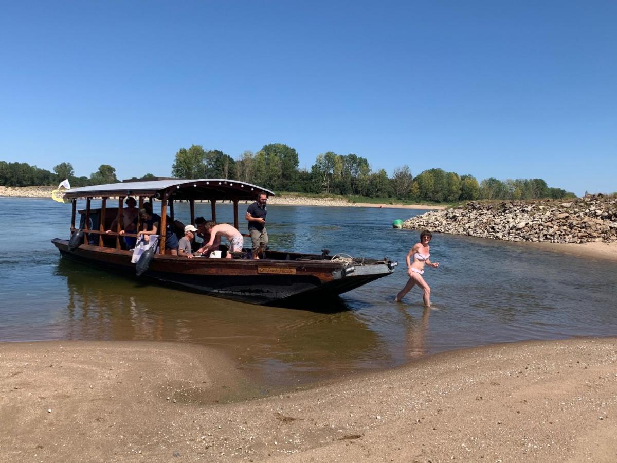 Maisons Au Bord De La Loire - Maison Paradis & Maison Bonheur Au 248 Riverside Le Fosse-Neuf Eksteriør billede